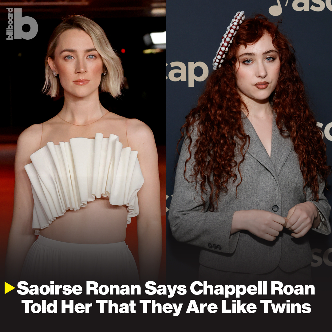 Saoirse Ronan Terpesona Pertemuan dengan Doppelg�nger-nya, Chappell Roan