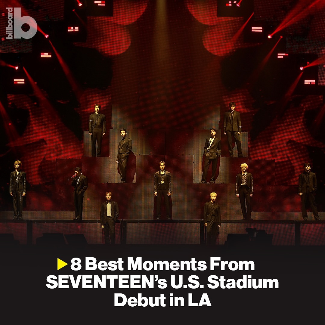 Kumpulan K-pop SEVENTEEN Meriahkan Konser Stadion Perdana di AS