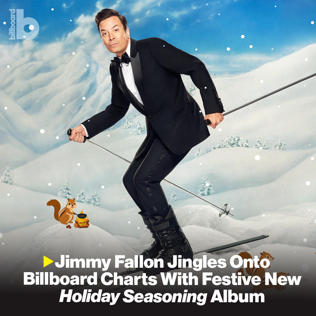 Album Natal Pertama Jimmy Fallon, 'Holiday Seasoning', Debut Menghebohkan!