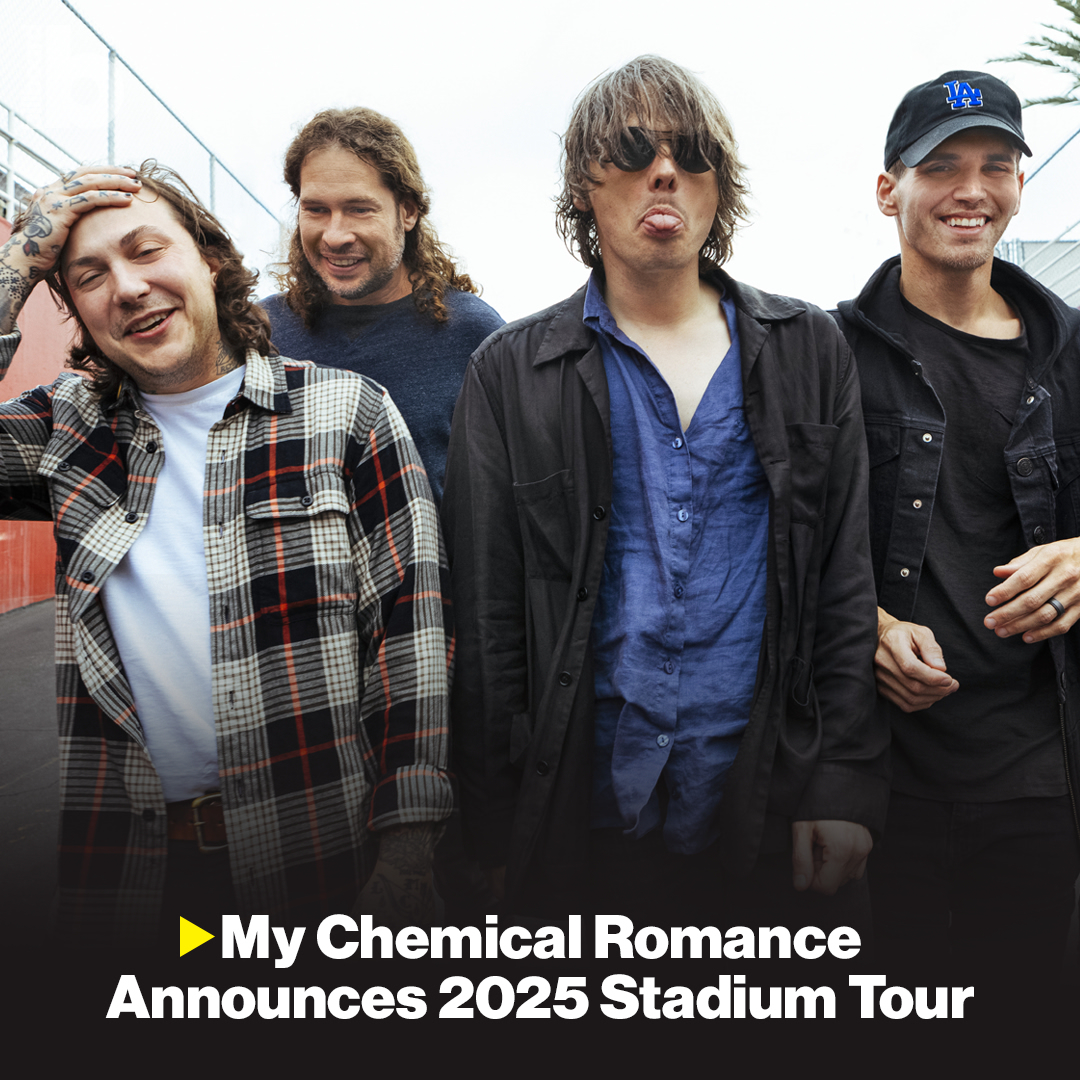 My Chemical Romance Umumkan Tur Stadion 2025, Mainkan Album 'The Black Parade'