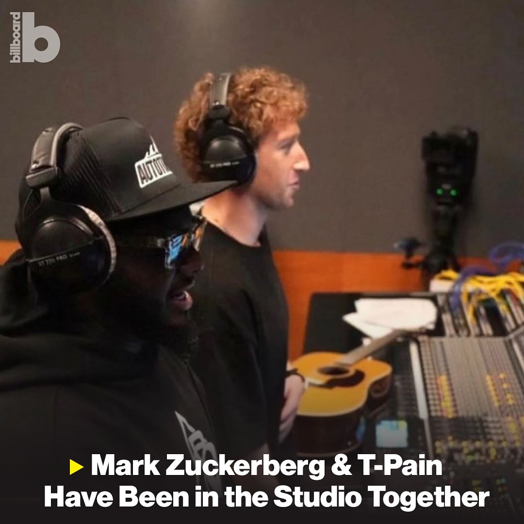 Mark Zuckerberg dan T-Pain Siap Berkolaborasi di Dunia Musik