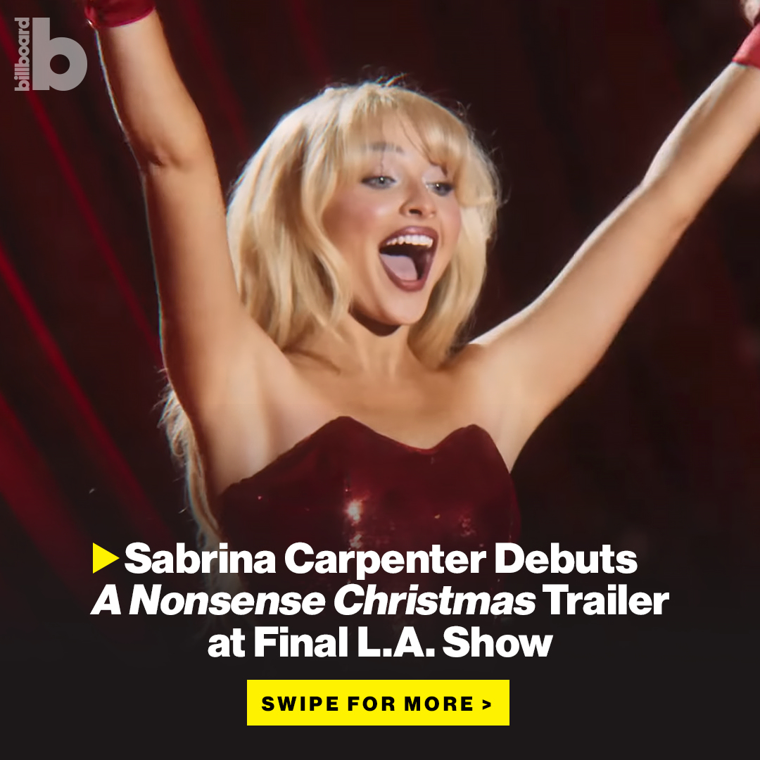 Trailers 'A Nonsense Christmas with Sabrina Carpenter' Dipasarkan