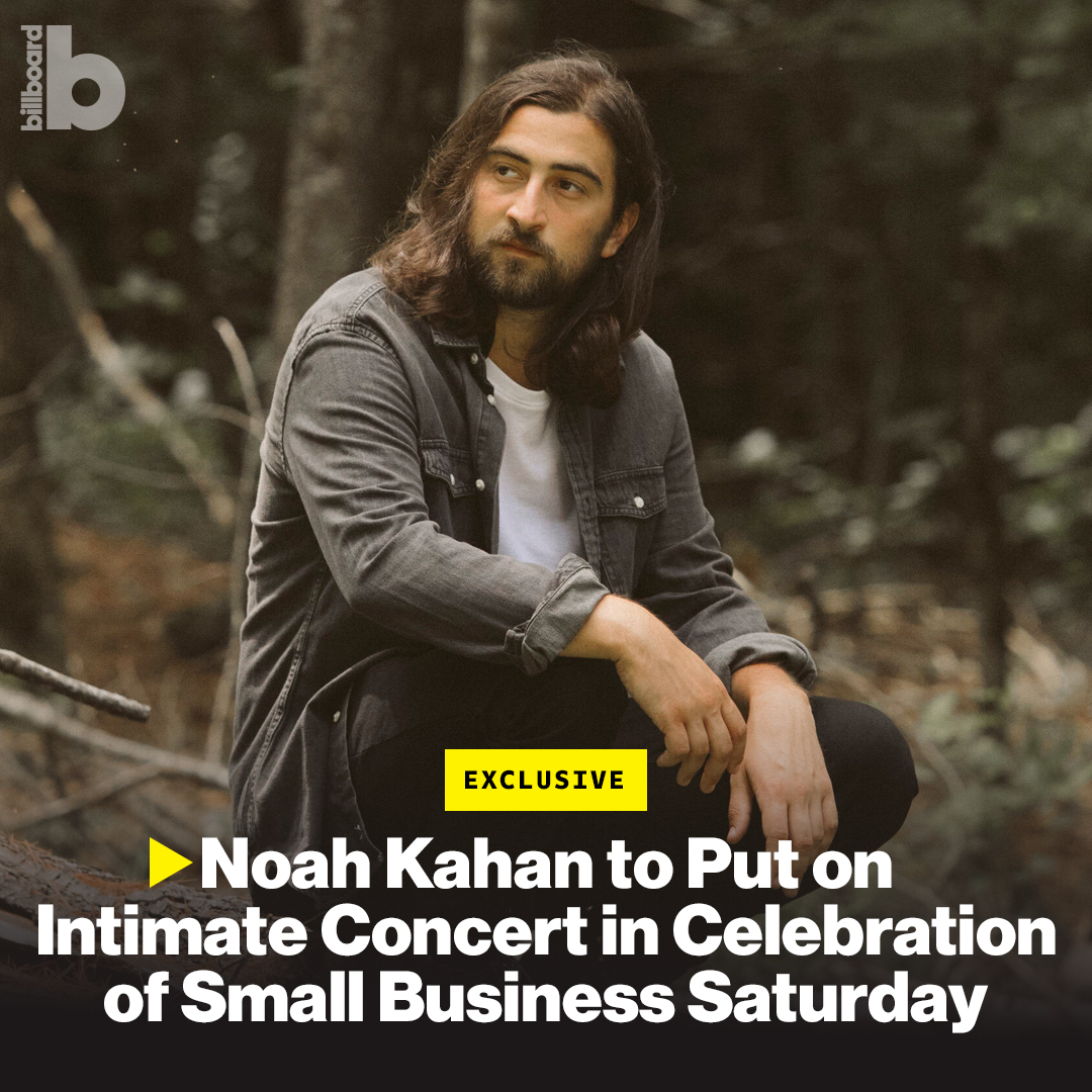 Noah Kahan Gelar Konser Akustik di Charleston untuk Rayakan Small Business Saturday