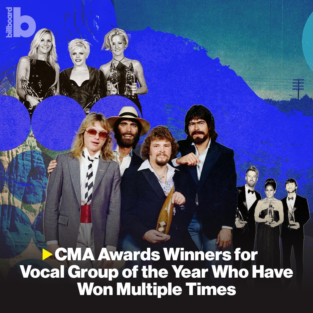 Pemenang Terbanyak dalam Kategori Grup Vokal di CMA Awards 2024