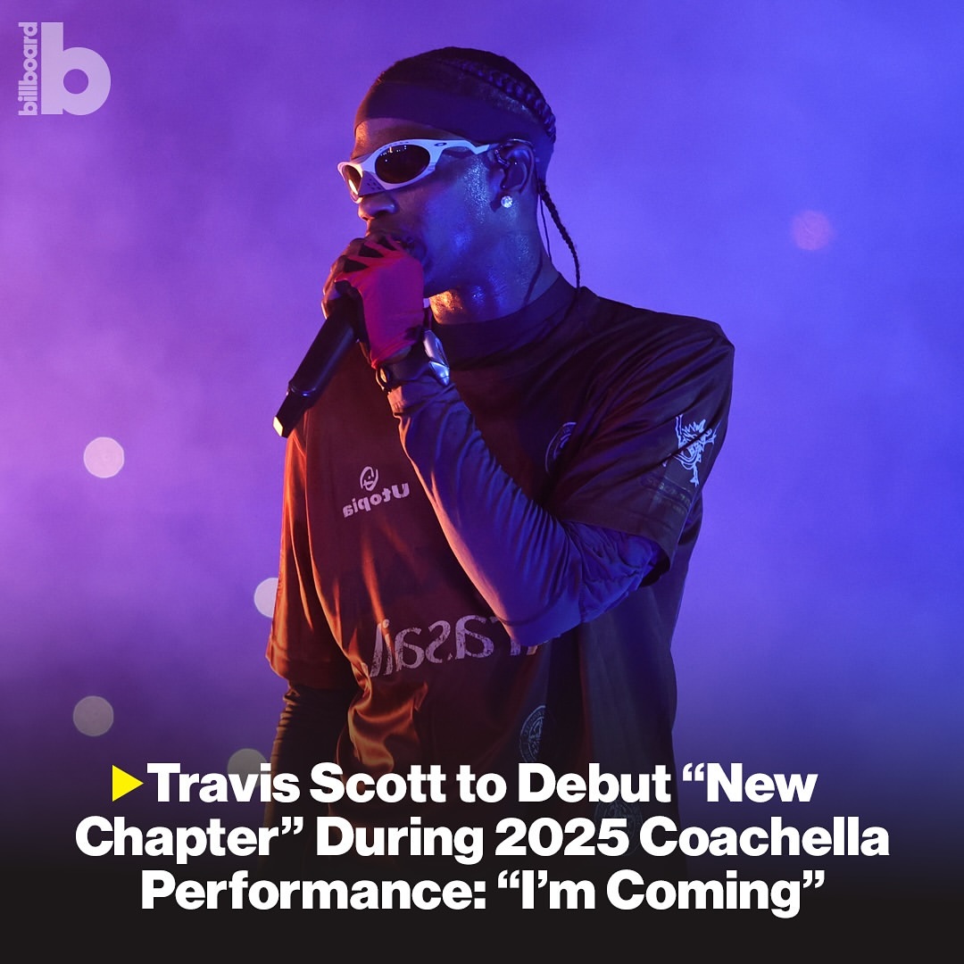 Travis Scott Konfirmasi Penampilan di Coachella 2025