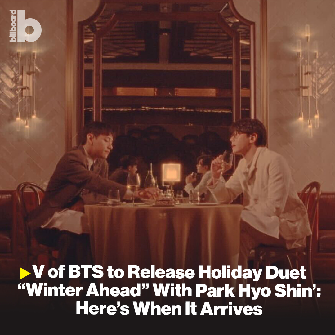 V BTS Rilis Duet Musim Dingin Bersama Park Hyo Shin
