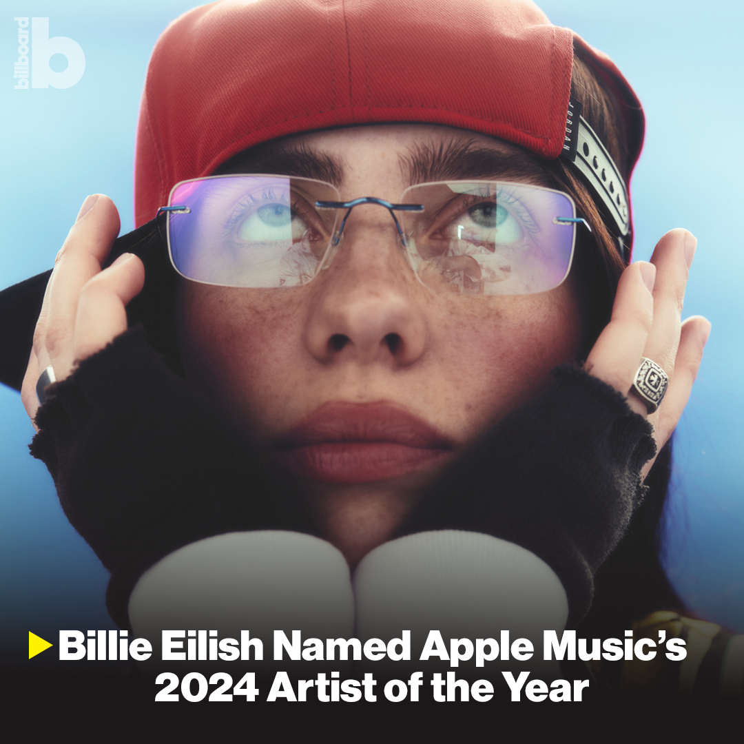 Billie Eilish Dinobatkan sebagai Artis Terbaik Tahun 2024 oleh Apple Music