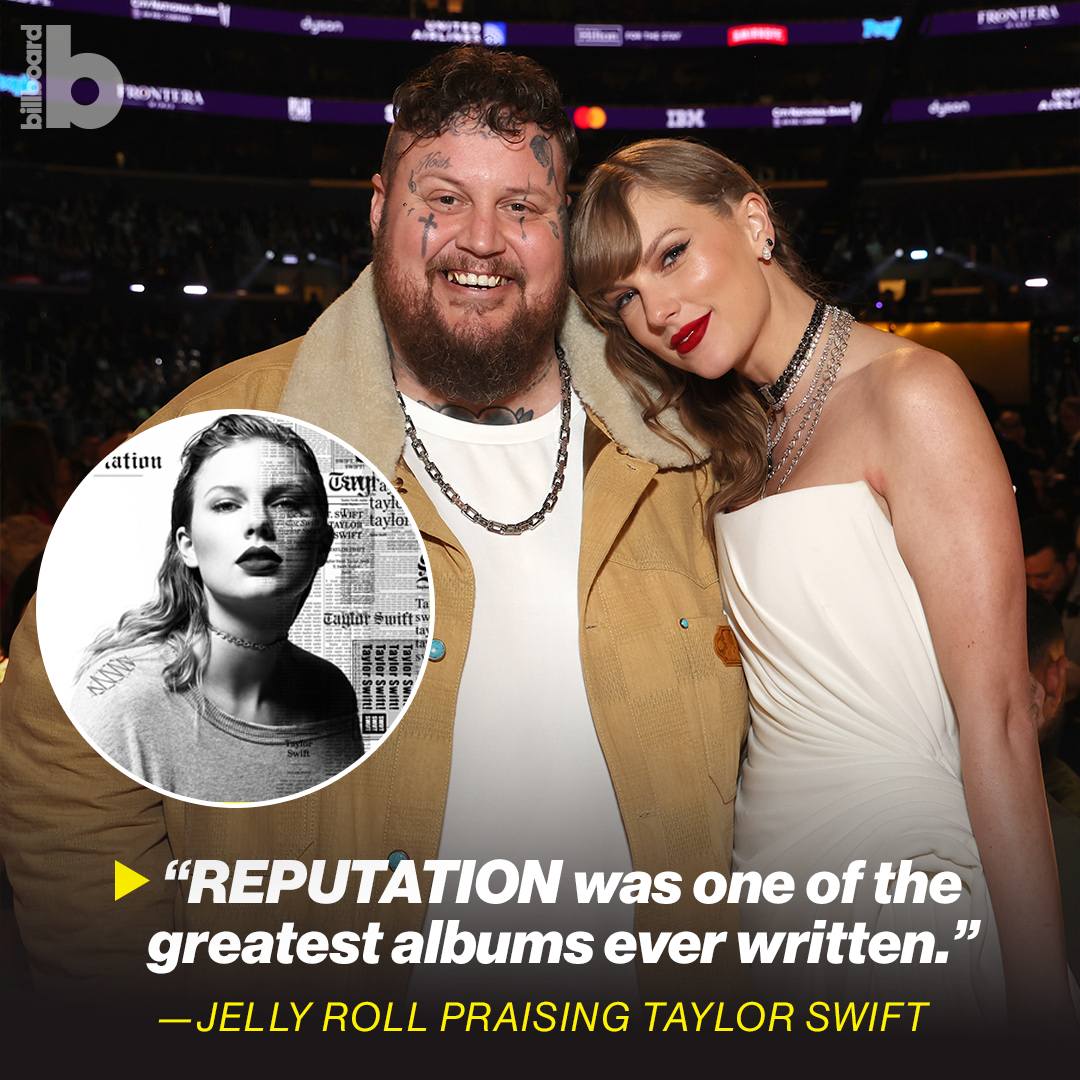 Jelly Roll Terinspirasi oleh Reaksi Taylor Swift di CMA Awards