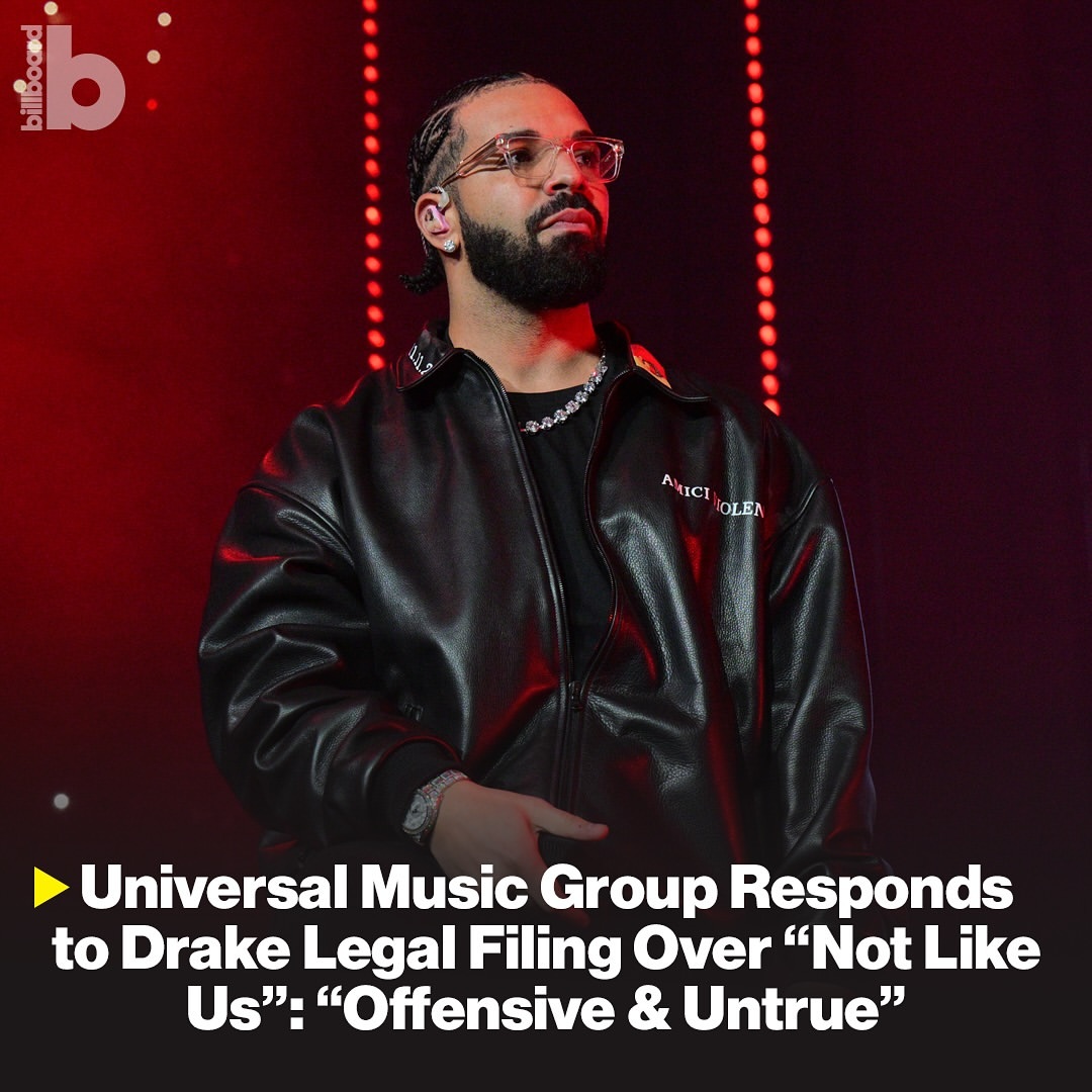 UMG Tanggapi Tuduhan Drake Soal Penyebaran Lagu Kendrick Lamar