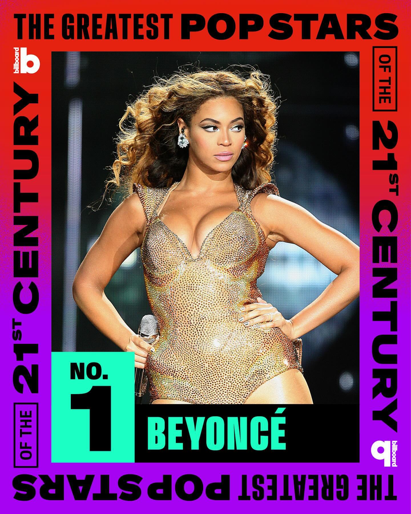 Beyonc� Dinobatkan Sebagai Bintang Pop Terbesar Abad 21 oleh Billboard