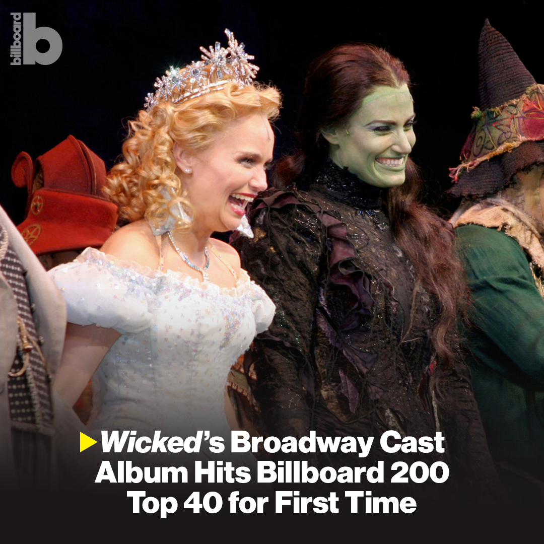 Album Orisinal Broadway 'Wicked' Masuk 40 Teratas Billboard 200 Setelah 21 Tahun