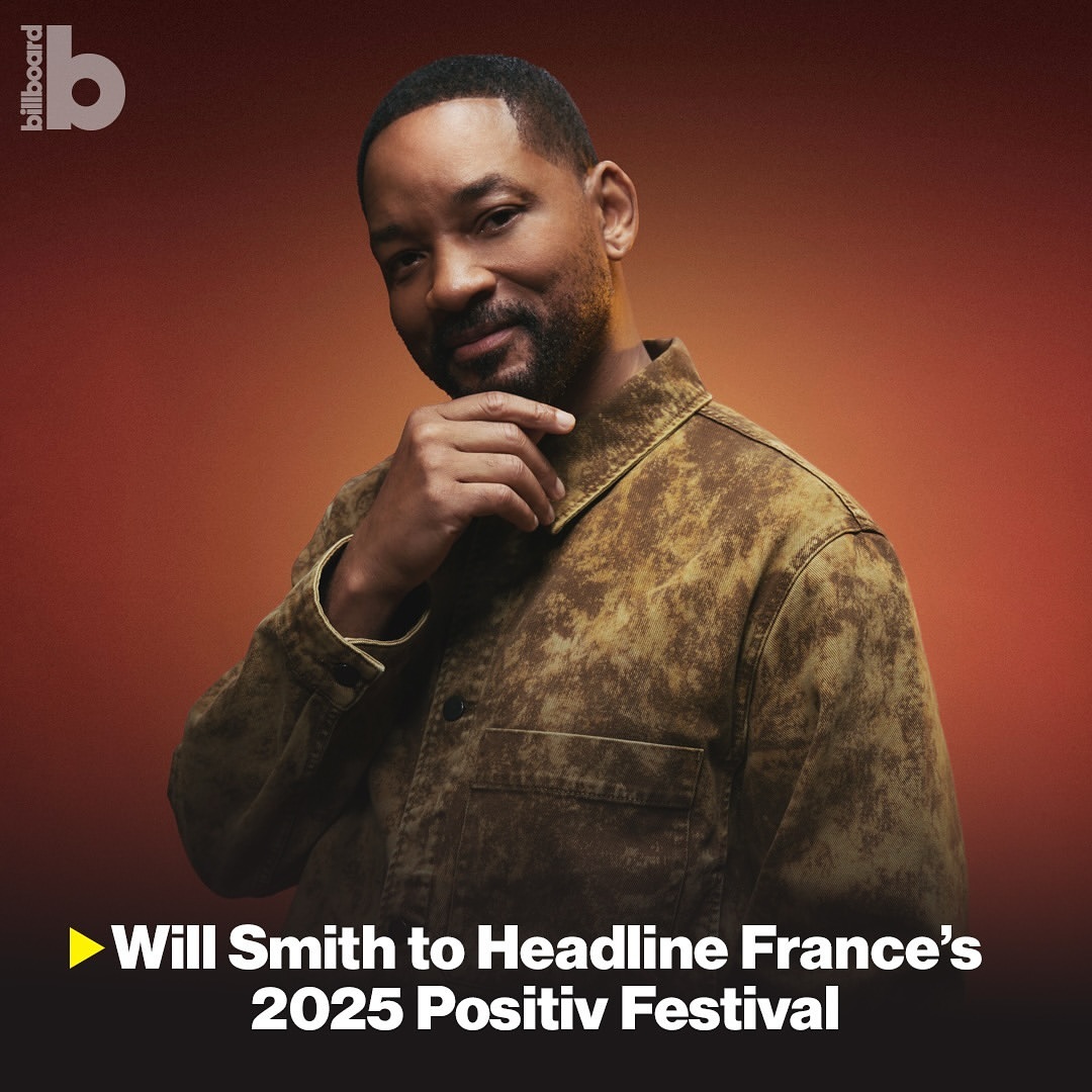 Will Smith Siap Menghibur di Festival Musik Positiv 2025 di Prancis