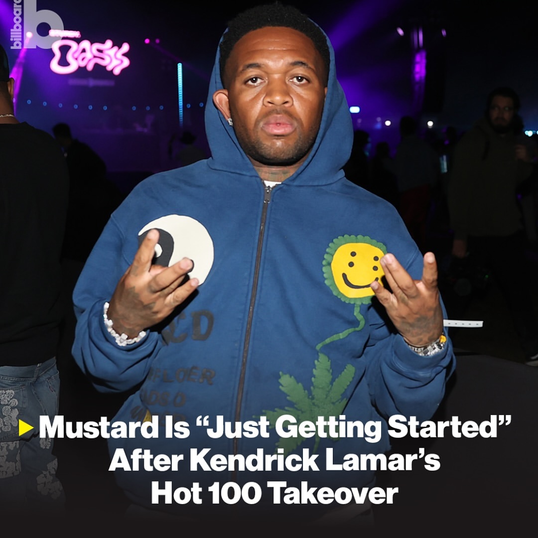 Mustard Merayakan Kesuksesan Besar di Billboard Hot 100