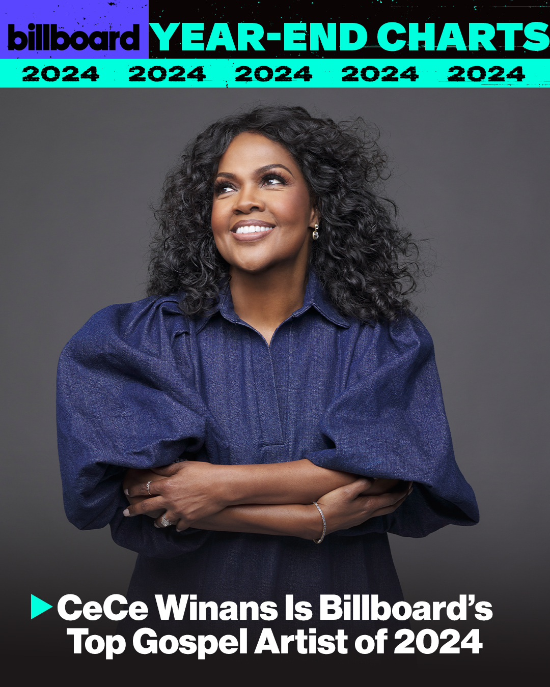 CeCe Winans Terpilih sebagai Artis Gospel Terbaik Billboard 2024