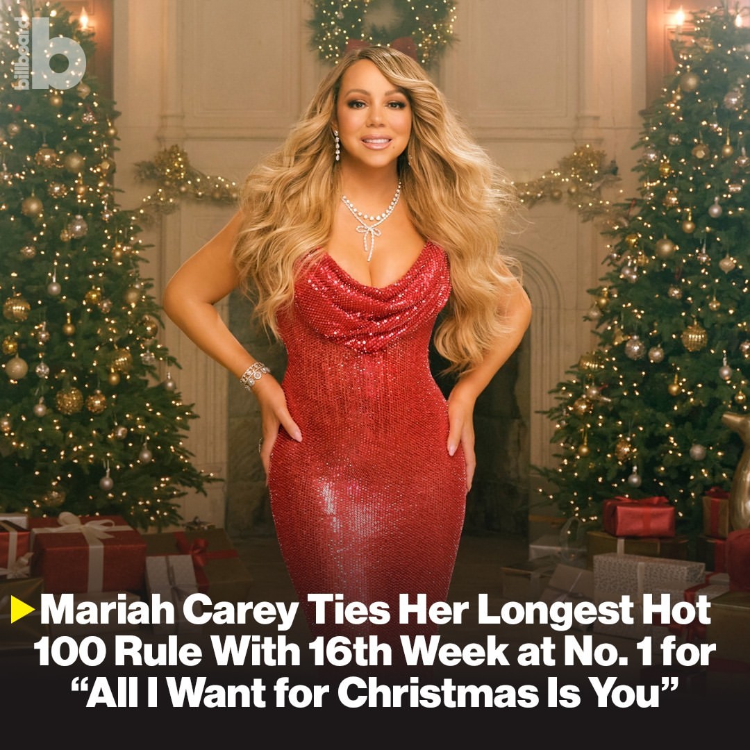 Mariah Carey Cetak Rekor dengan "All I Want for Christmas Is You"