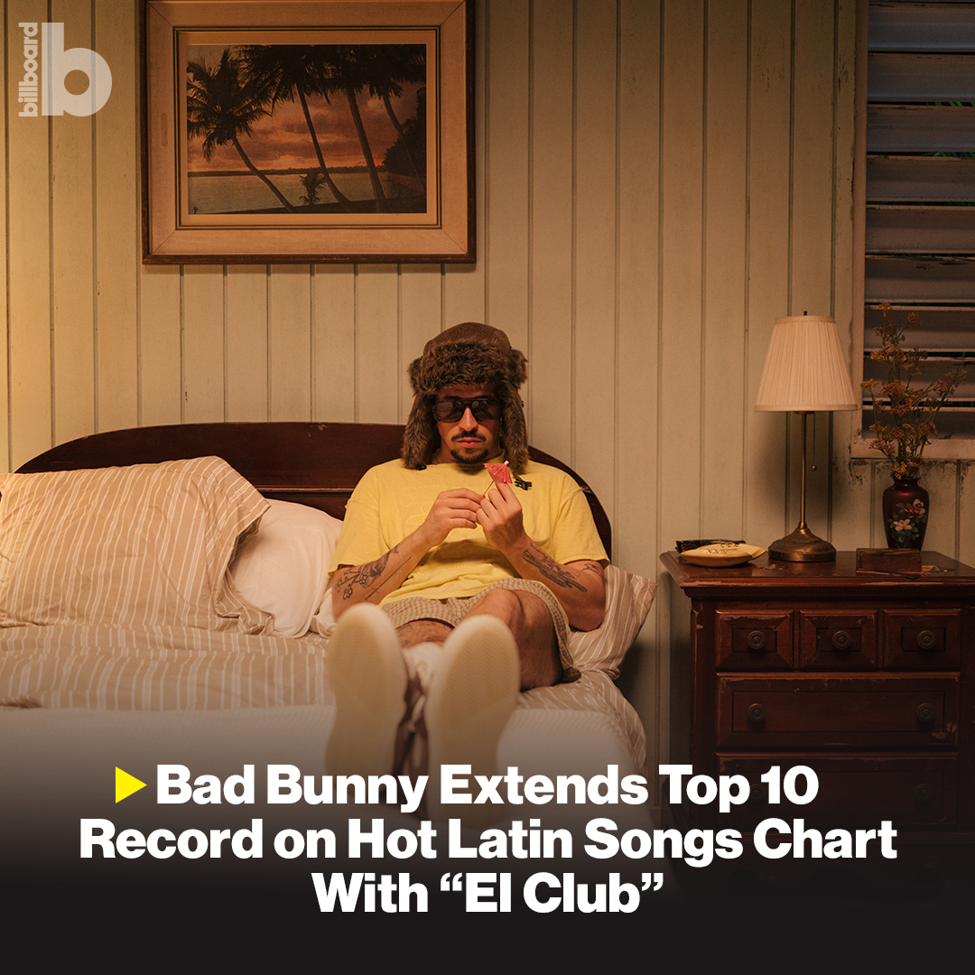 Bad Bunny Raih Pencapaian Rekor dengan Lagu "El Club"