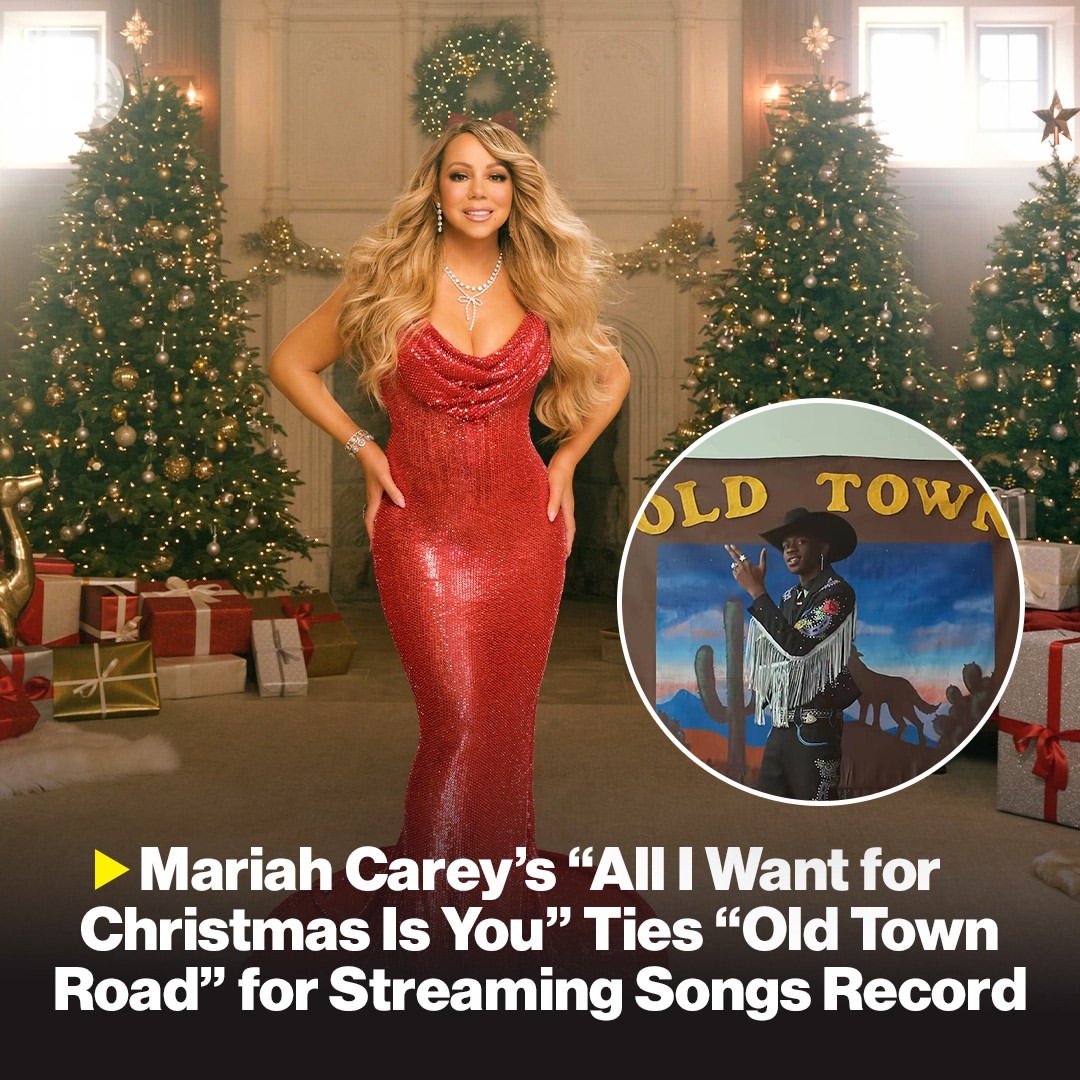 Mariah Carey Tie Rekor dengan "All I Want For Christmas Is You"