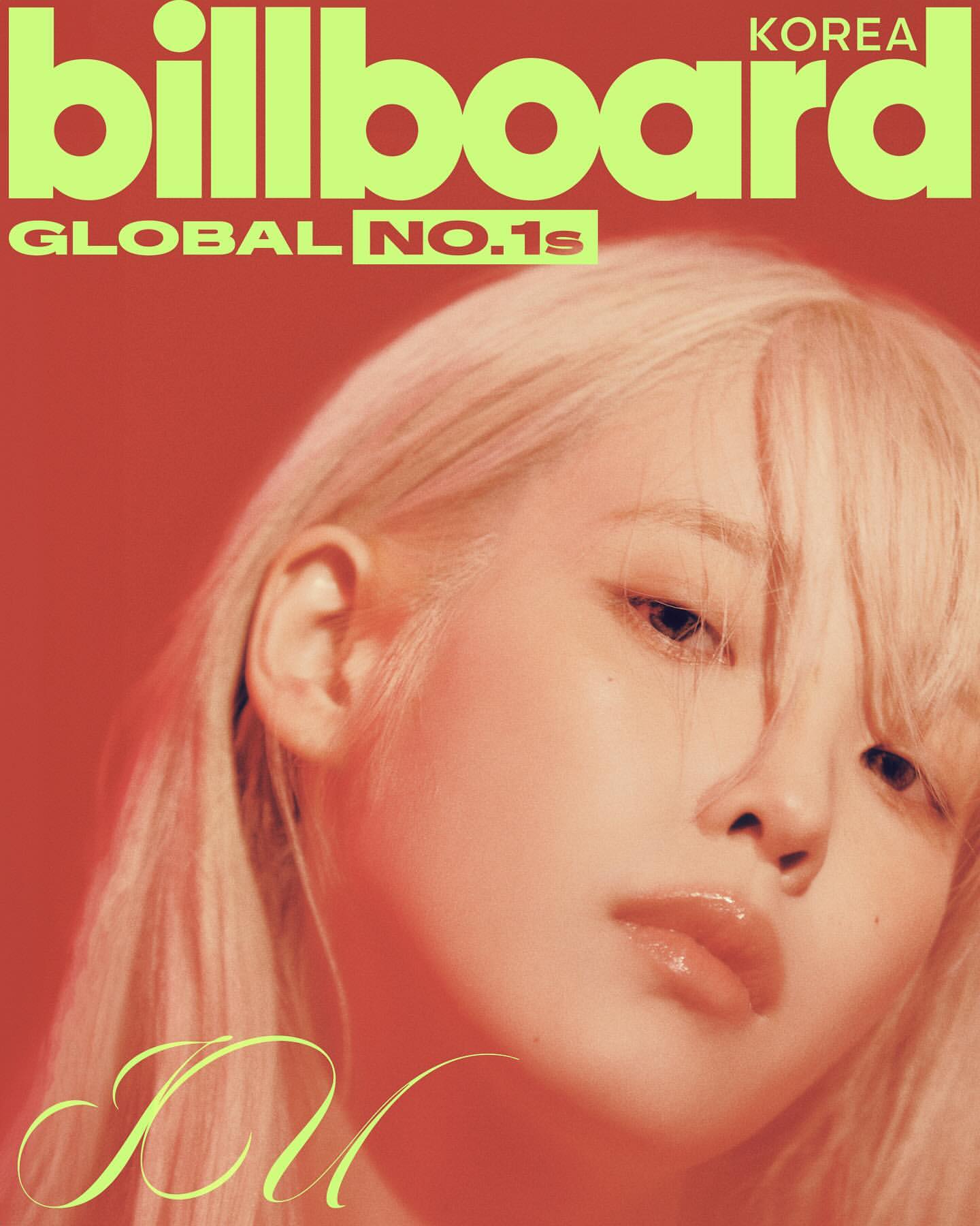 IU Menjadi Bintang Sampul Global Pertama Billboard