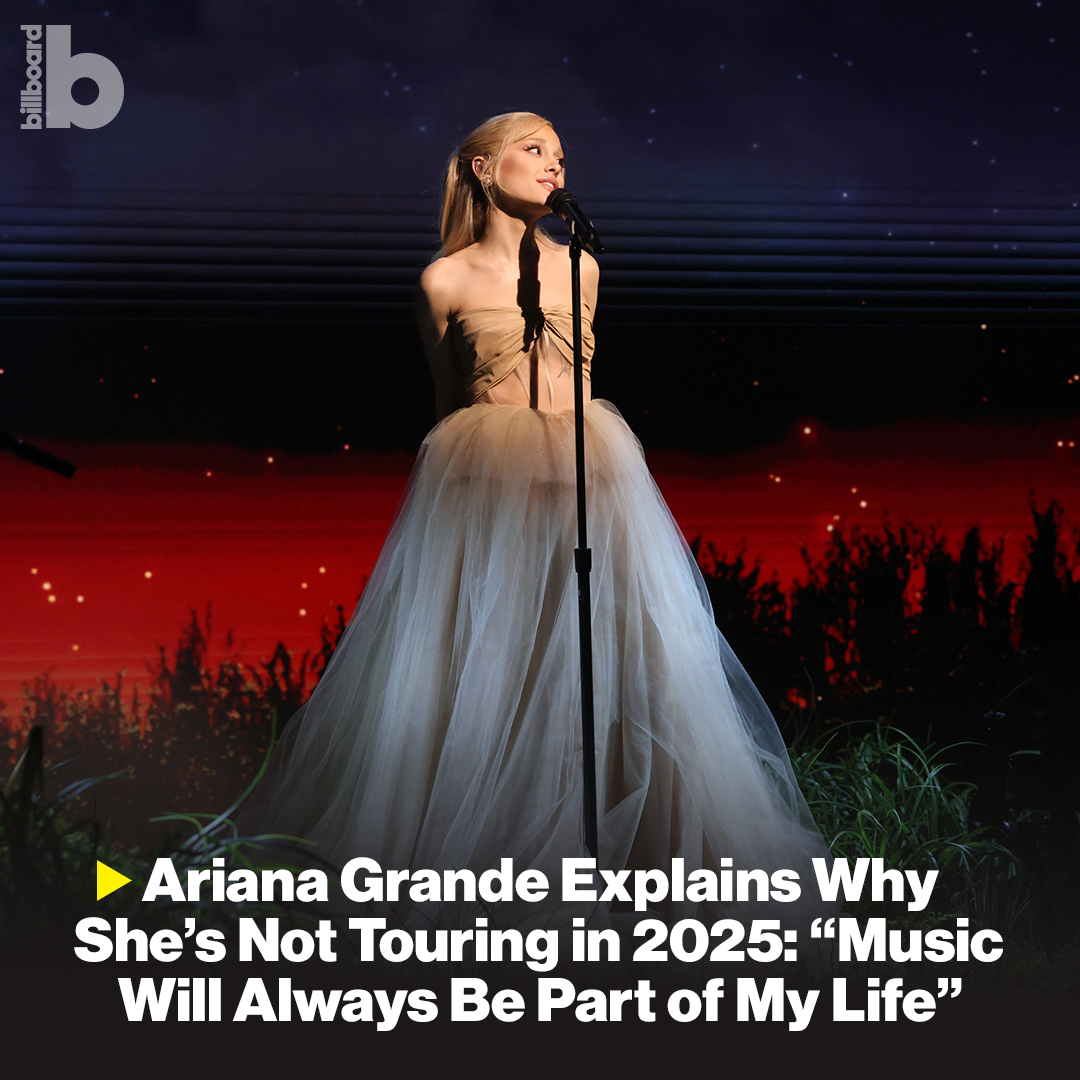 Ariana Grande Tidak Akan Melakukan Tur di 2025