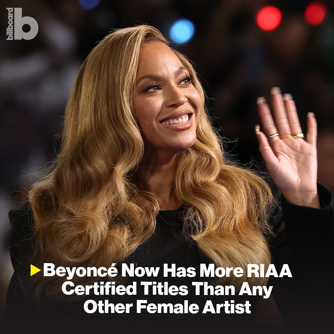 Beyonc� Raih Rekor Baru dengan 103 Gelar RIAA