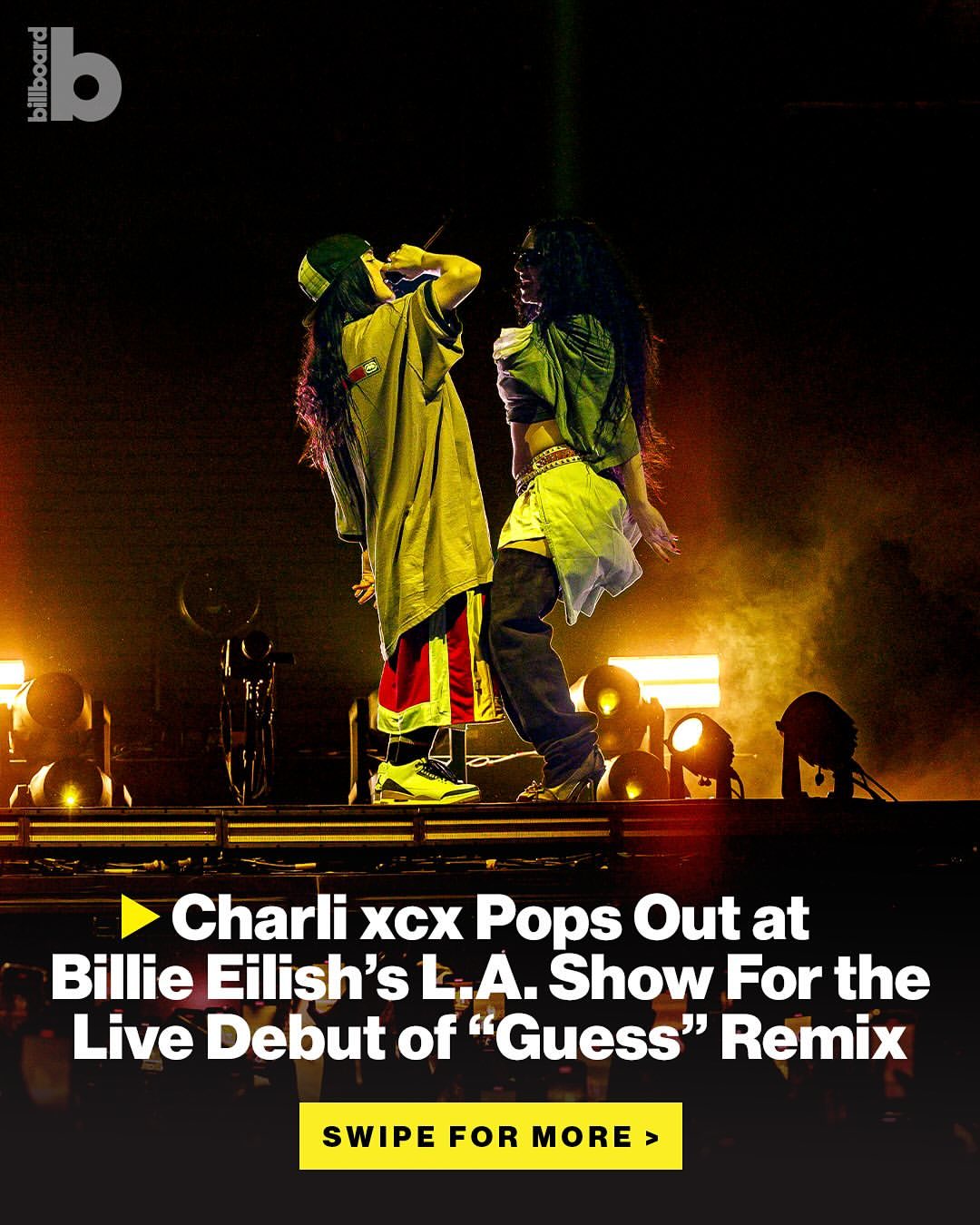 Charli XCX Bergabung dengan Billie Eilish dalam Penampilan Spesial di LA