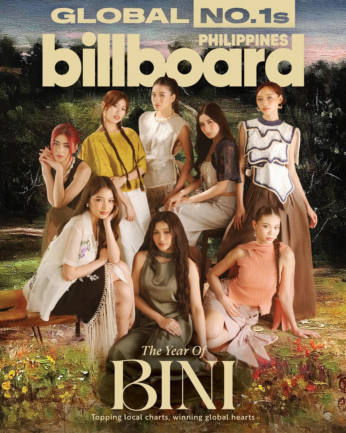 BINI, Girl Group Terkenal dari Filipina Menghiasi Sampul Billboard