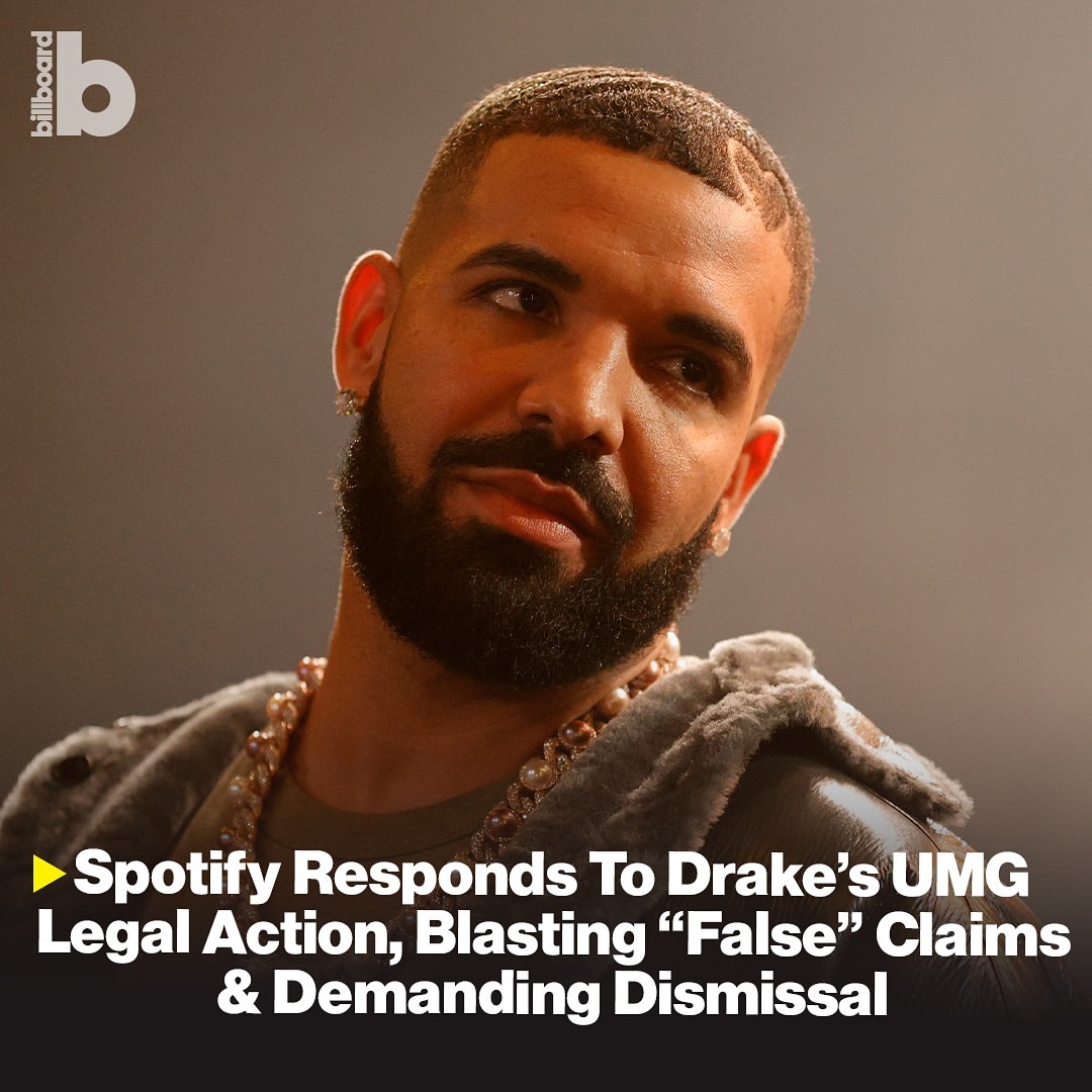 Spotify Tanggapi Tuduhan Drake Terkait Kenaikan Popularitas Lagu Kendrick Lamar