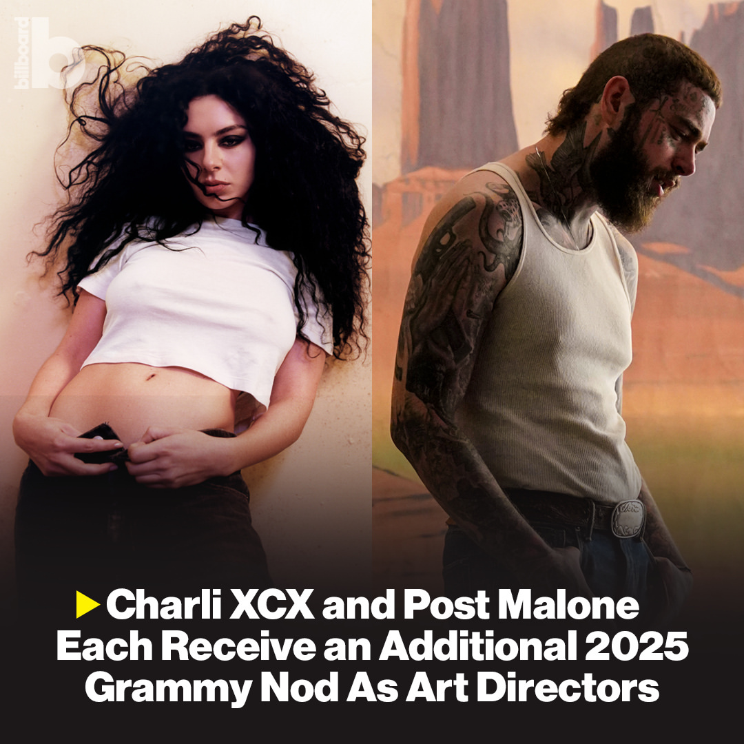 Charli XCX dan Post Malone Mendapatkan Nominasi Tambahan di Grammy 2025