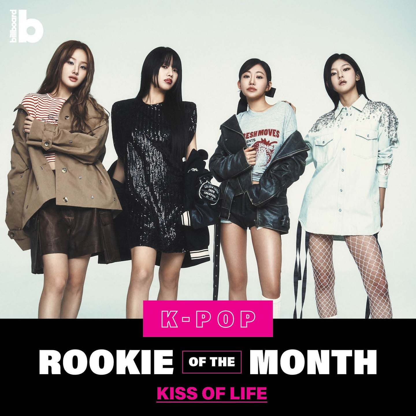 KISS OF LIFE Terpilih Sebagai Rookie K-Pop Bulan Ini Versi Billboard