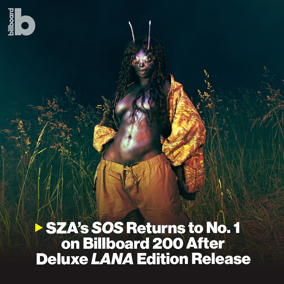 Kembalinya Album 'SOS' SZA ke Puncak Tangga Lagu Billboard 200