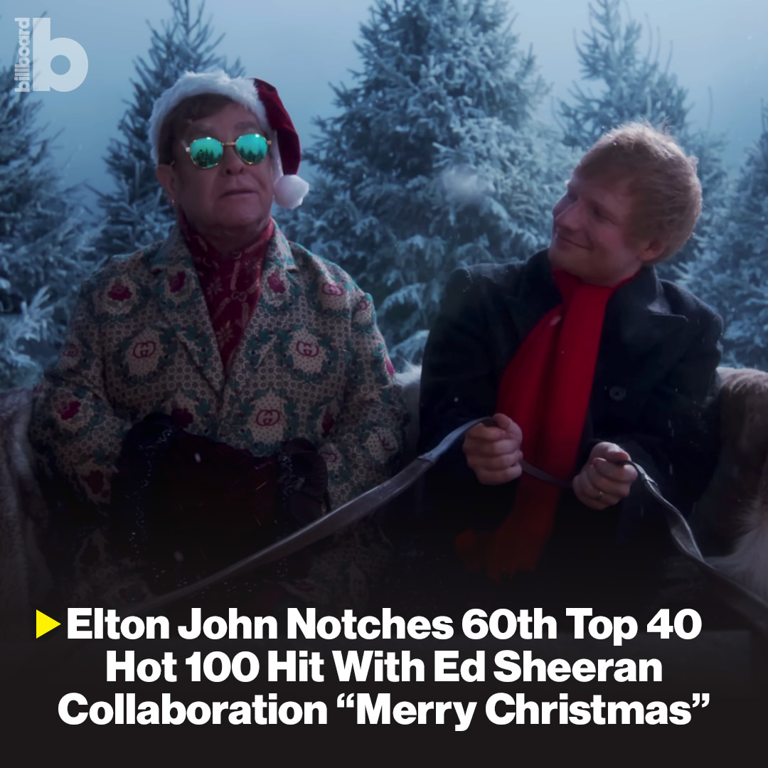 Kemenangan Ed Sheeran dan Elton John di Billboard Hot 100
