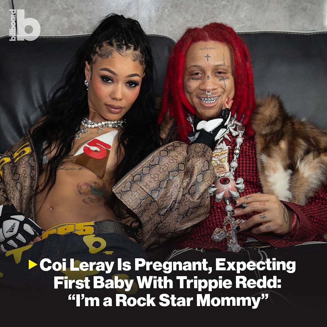 Coi Leray dan Trippie Redd Siap Menjadi Orang Tua