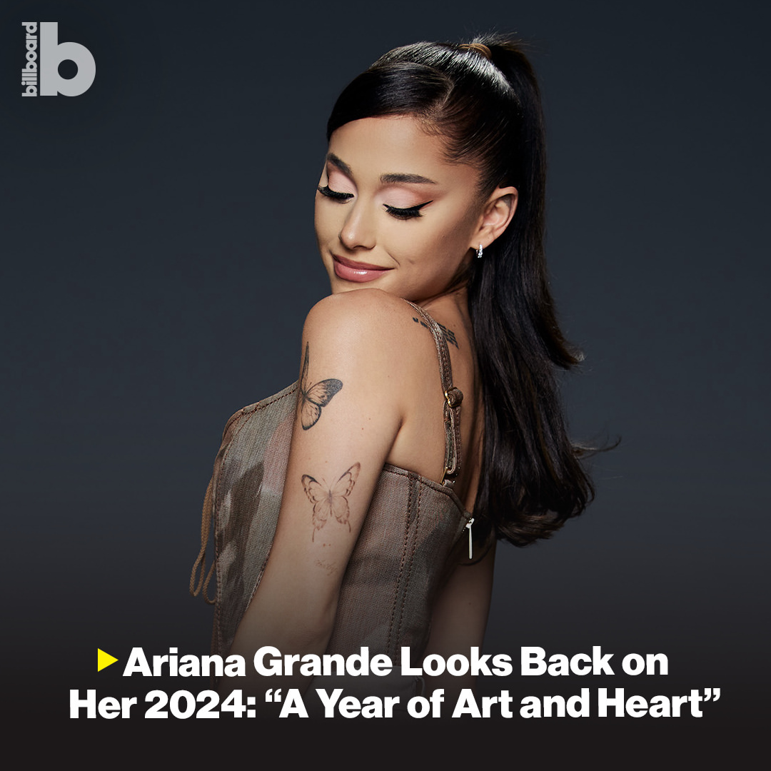 Ariana Grande Mengenang Tahun yang Penuh Kesuksesan