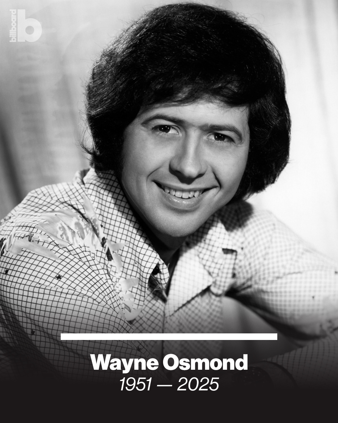 Penyanyi Wayne Osmond Meninggal Dunia dalam Usia 73 Tahun