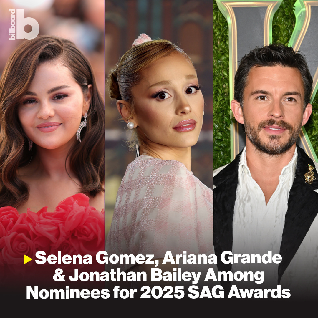Jonathan Bailey dan Selena Gomez Raih Nominasi di Screen Actors Guild Awards 2025