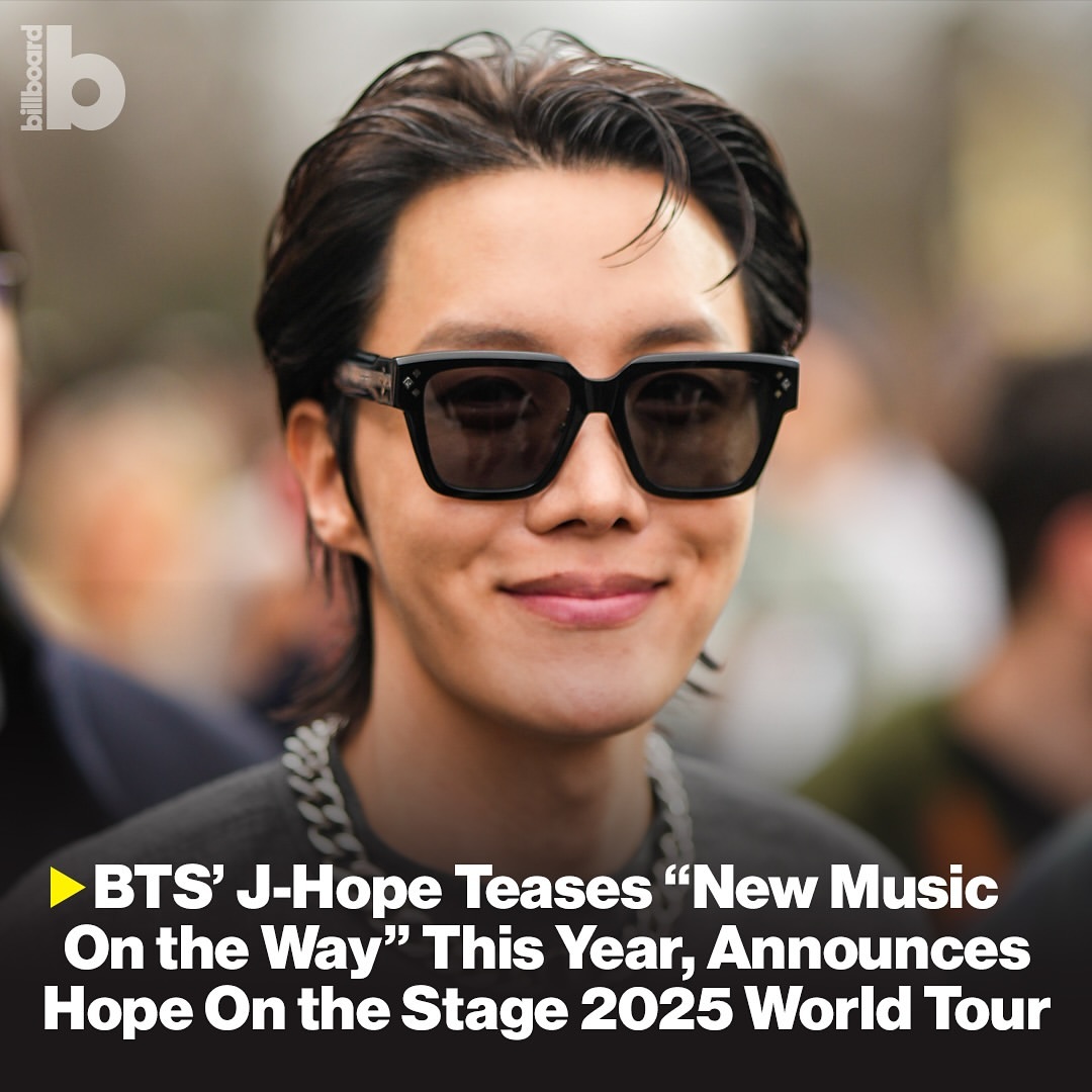 BTS J-Hope Siap Luncurkan Tur Dunia dan Musik Baru