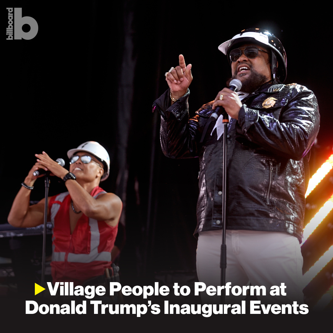 Village People Ikut Serta dalam Kegiatan Inaugurasi Donald Trump
