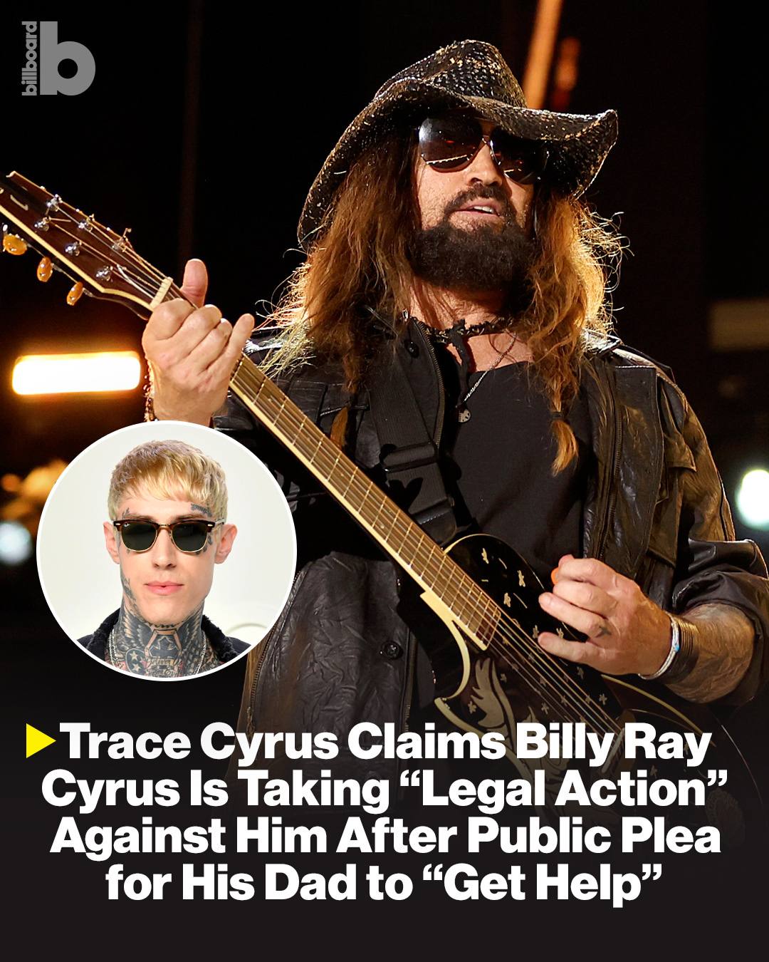Billy Ray Cyrus Mengambil Tindakan Hukum Terhadap Putranya Trace Cyrus