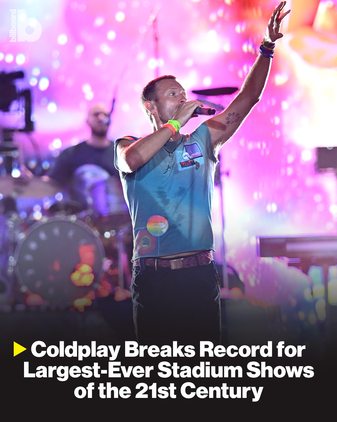 Coldplay Pecahkan Rekor Pertunjukan Stadion Terbesar Abad 21