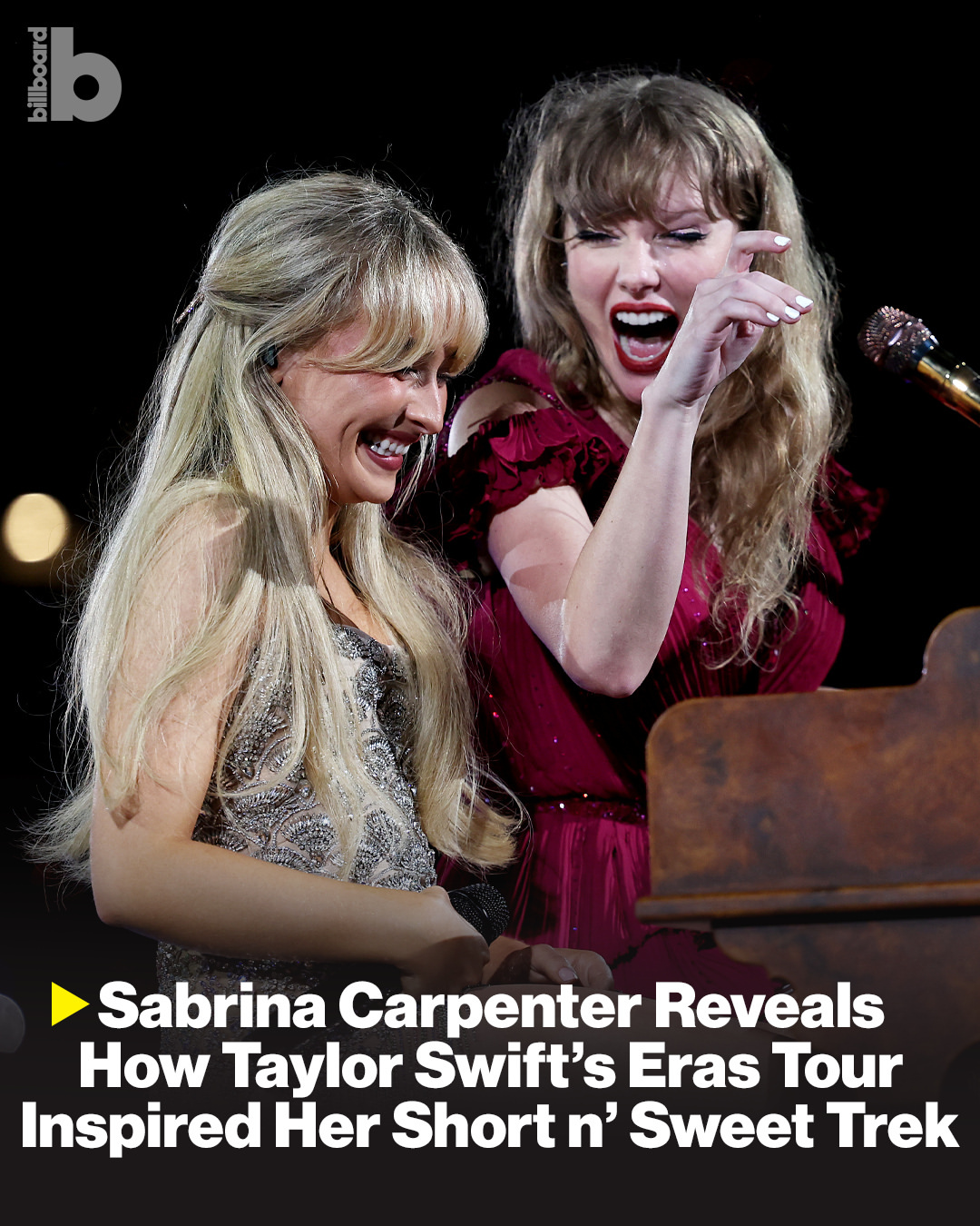 Kisah Inspirasi Sabrina Carpenter dari Taylor Swift