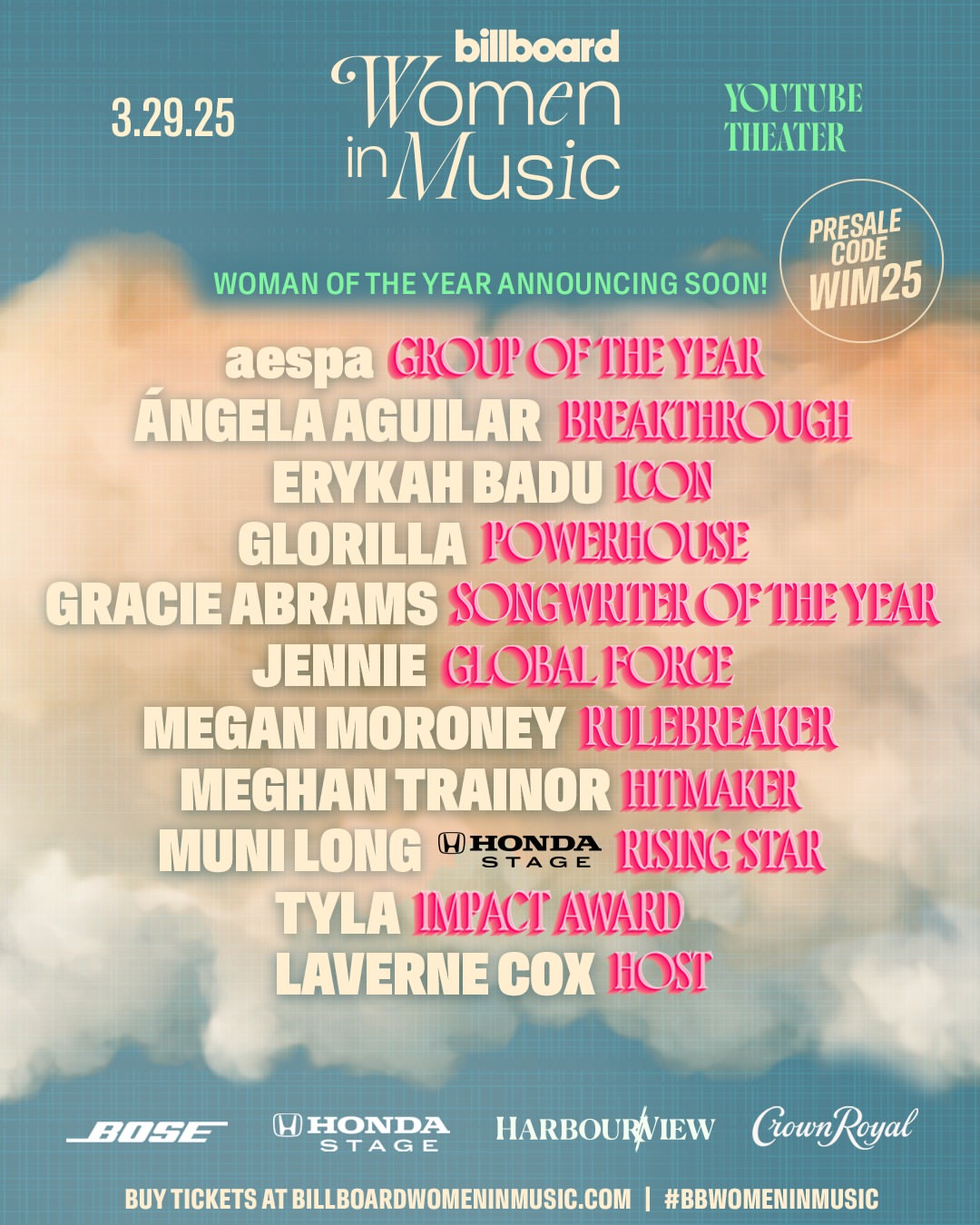 Billboard's Women in Music Kembali untuk 2025!