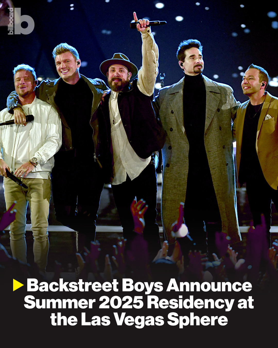 Kembalinya Backstreet Boys ke Las Vegas Sphere