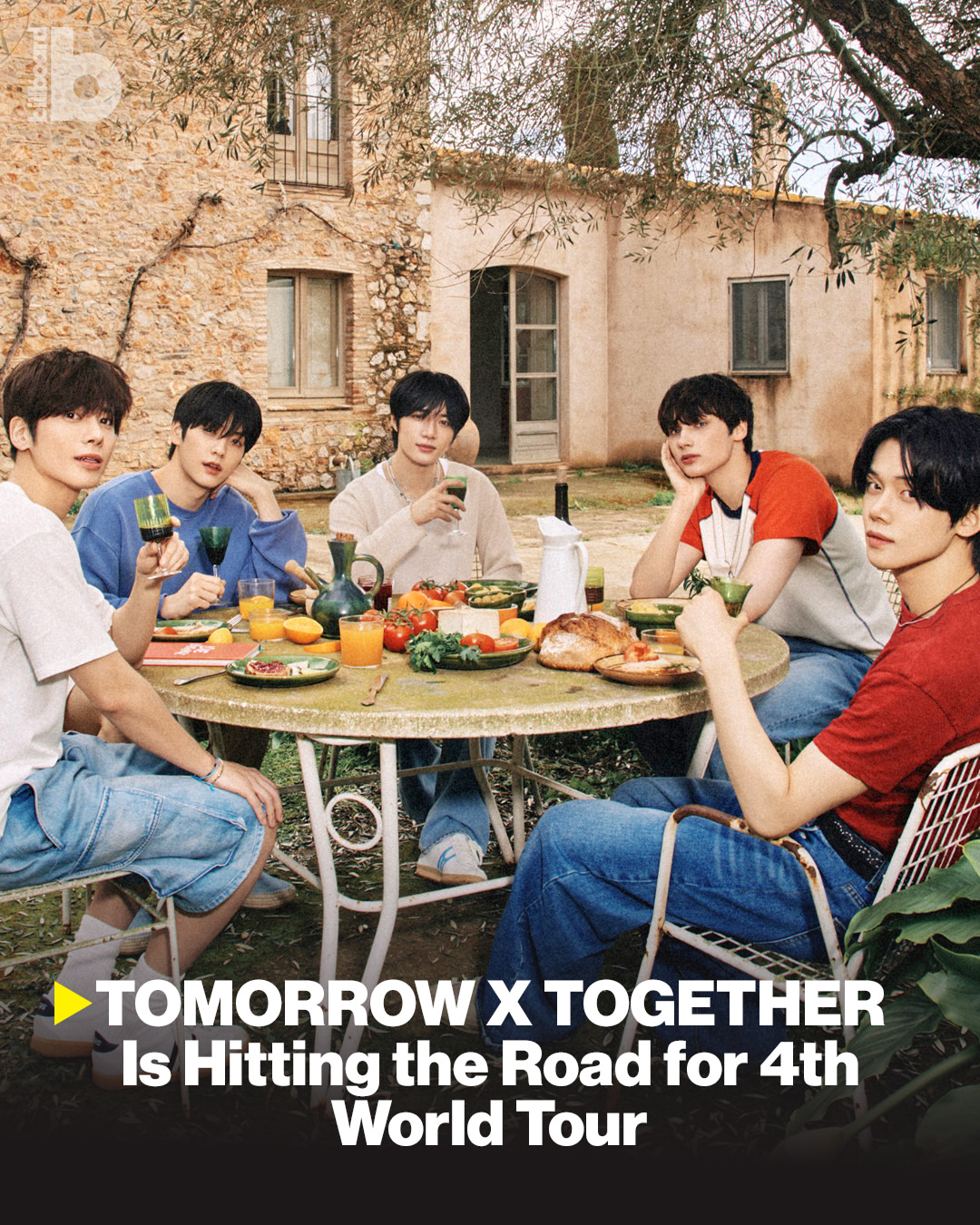 TOMORROW X TOGETHER Siapkan Tur Dunia Keempat
