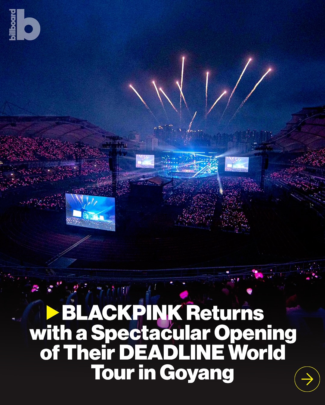 BLACKPINK Luncurkan Tur Dunia "Deadline" dengan Sukses