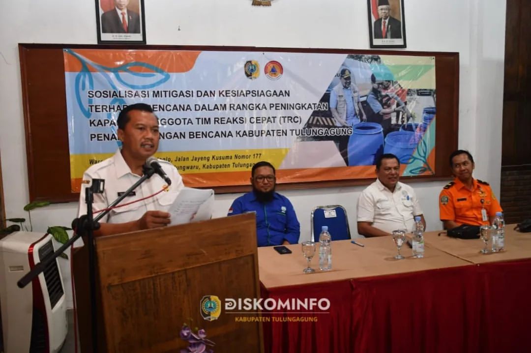Sosialisasi Mitigasi Bencana di Tulungagung untuk Anggota TRC