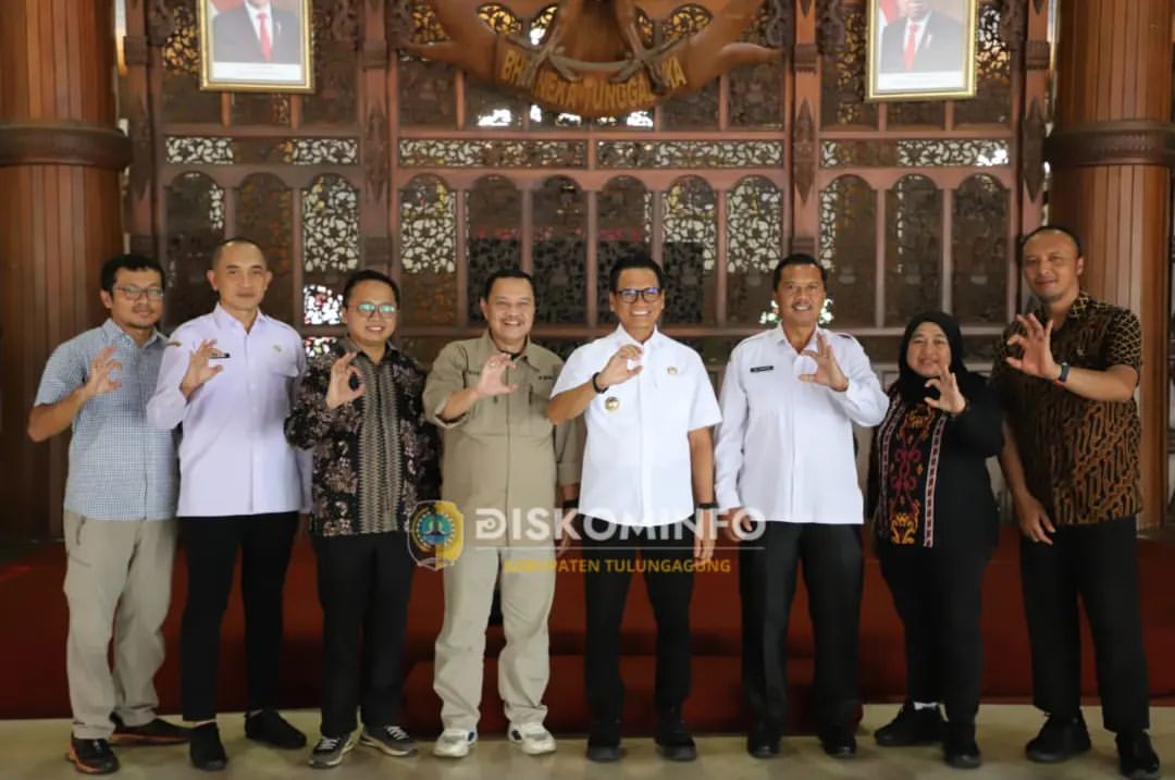 Kunjungan Komite Nasional Geopark Indonesia di Tulungagung