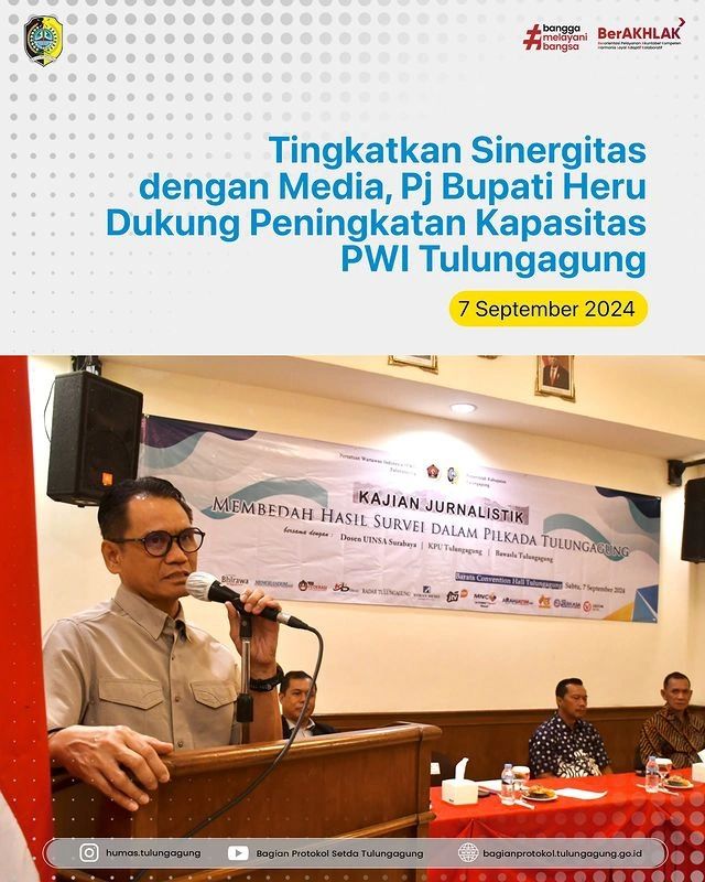 Pelatihan Peningkatan Kapasitas Wartawan di Tulungagung