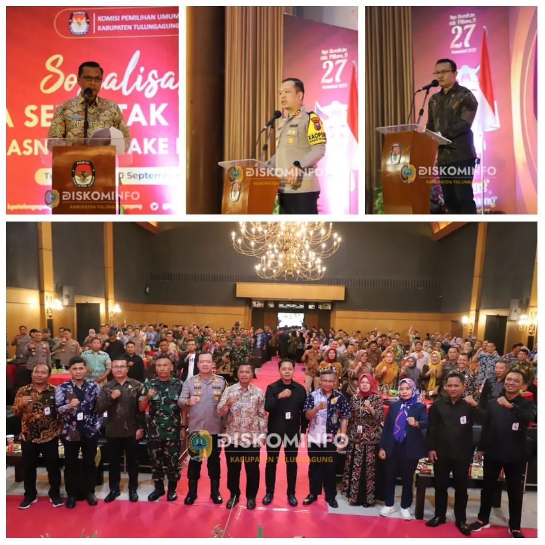 Sosialisasi Pilkada Serentak 2024 di Tulungagung