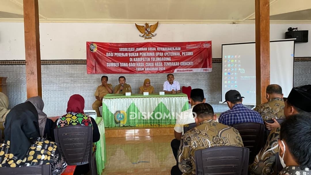 Sosialisasi Manfaat Jaminan Sosial Ketenagakerjaan di Tanggunggunung