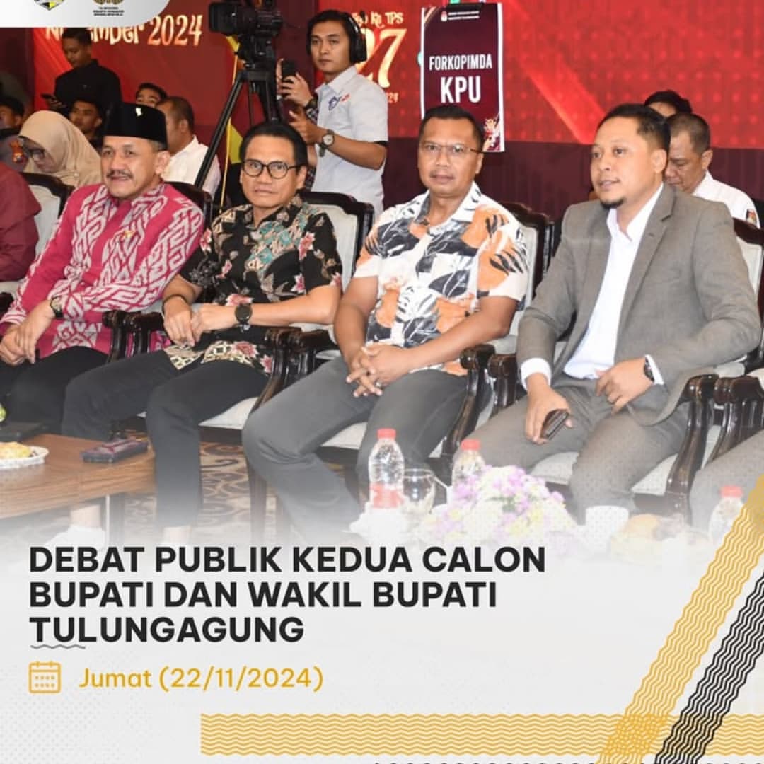 Debat Publik Kedua Calon Bupati dan Wakil Bupati Tulungagung 2024